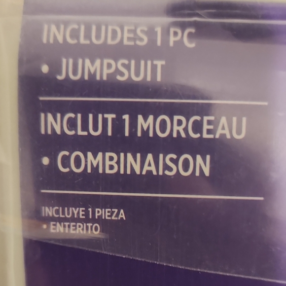 Infant Costume - Black and White Stripes - Picture 7 of 8